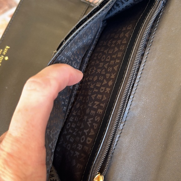 KATE SPADE ♠️ Bay Street Sandra Black Leather Wallet 🪪 - Picture 10 of 16